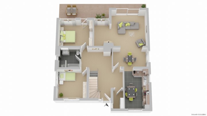 Gepflegtes Ein - Zweifamilienhaus ruhig gelegen im Grünen