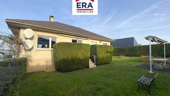 KEINE VERMITTLUNGSGEBÜHREN!! FREISTEHENDER BUNGALOW, SACKGASSE A-LAGE IN OETING/FR, NÄHE SB