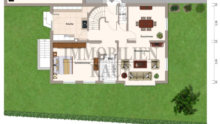 FREISTEHENDES 1 FAMILIENHAUS MIT GARTEN UND GARAGE - RENOVIERUNGSBEDARF - IN DUDWEILER-SÜD