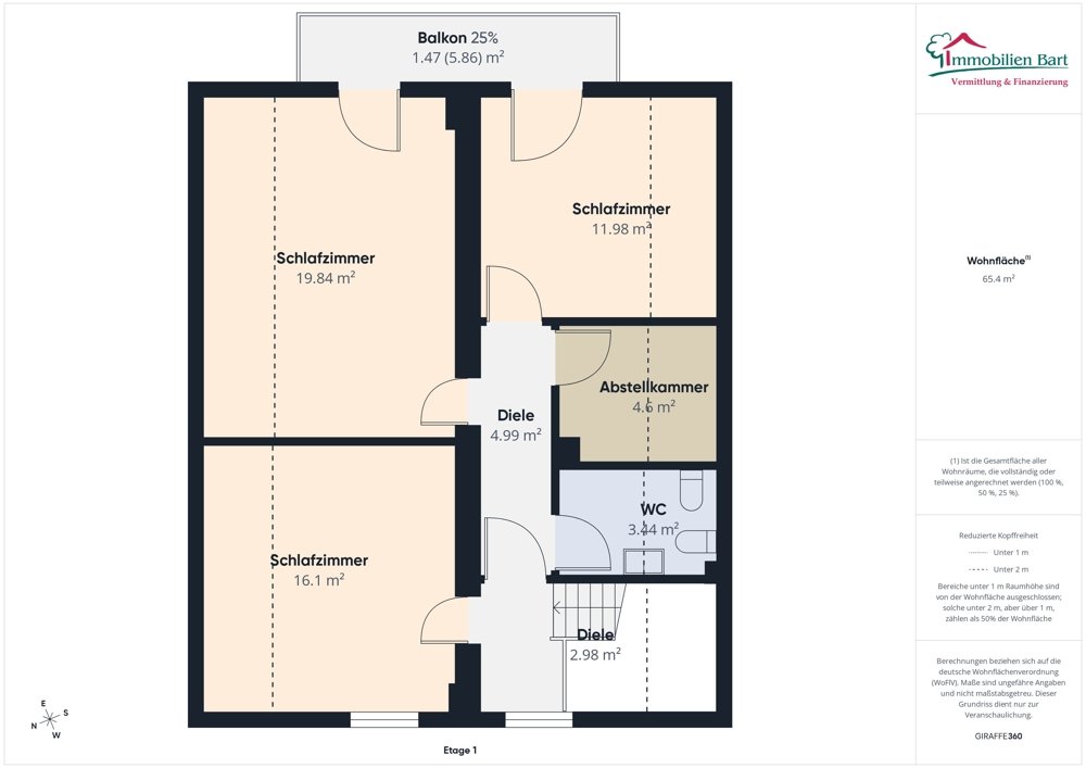 Grundriss Obergeschoss