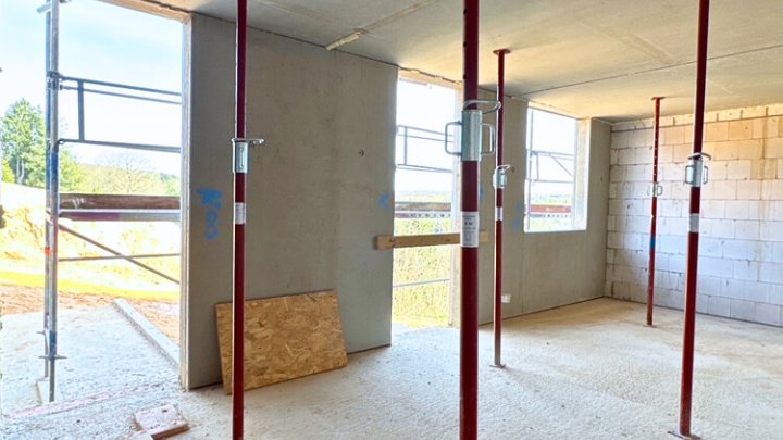 RESERVIERT ! Energetisch optimierte Neubauwohnung, Etagenwohnung,  Panoramaausblick, provisionsfrei