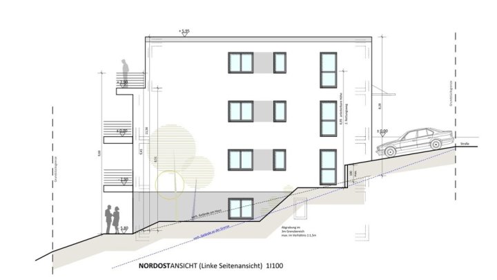 Energetisch optimierte Neubauwohnung, Penthouse,  Panoramaausblick, provisionsfrei
