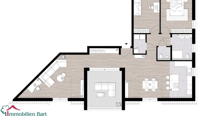 GRENZE L-REMICH / WORMELDANGE: NEUE 120 M² WOHNUNG IN TOP LAGE!