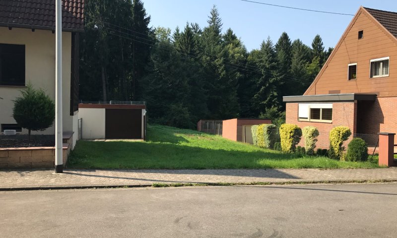 Grundstück in ruhiger Wohnlage mit Waldnähe
