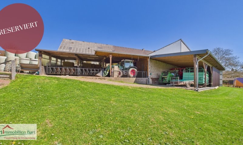 RENOVIERTER BAUERNHOF AUF 45 AR! / IDEAL FÜR TIERFREUNDE & HOBBYSCHRAUBER!