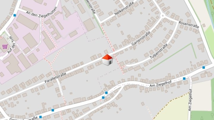 Einfamilienhaus mit Wintergarten, Garage + parkähnlichem Garten