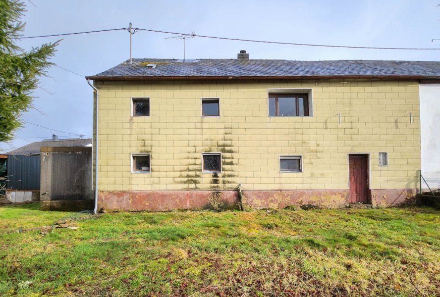 Rückansicht mit Garten