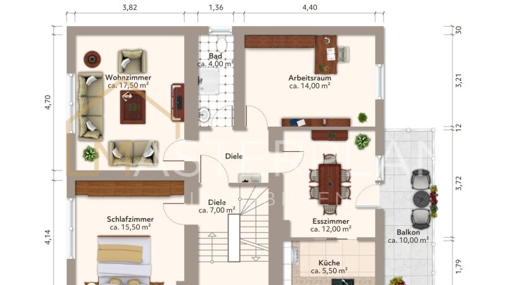 Freistehendes Dreifamilienhaus in ruhiger Lage