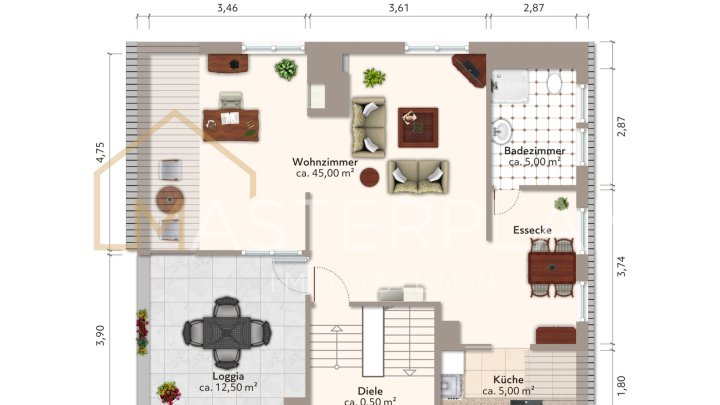 Freistehendes Dreifamilienhaus in ruhiger Lage