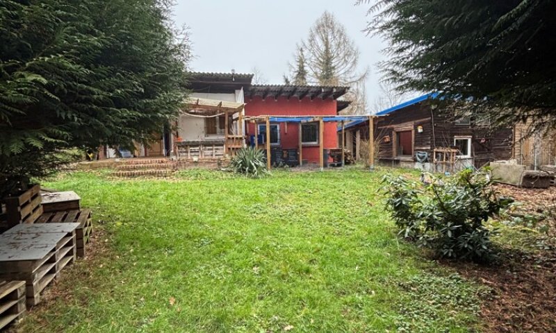 Grundstück mit Ferienhaus+Scheune im beliebten Naherholungsgebiet 