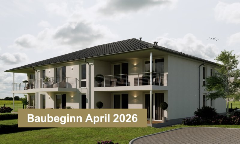 Attraktive Neubauwohnung (2-ZKB) mit Balkon in Wadern-Buweiler