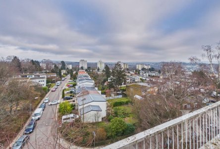 Fernblick vom Balkon