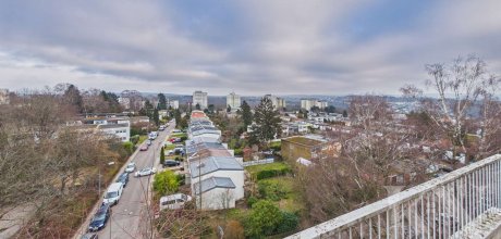 Fernblick vom Balkon