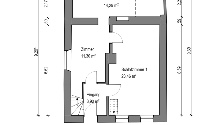 Kleines Einfamilienhaus in Hüttersdorf