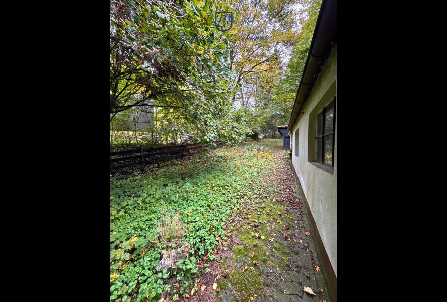 Seitlicher Grundstücksbereich