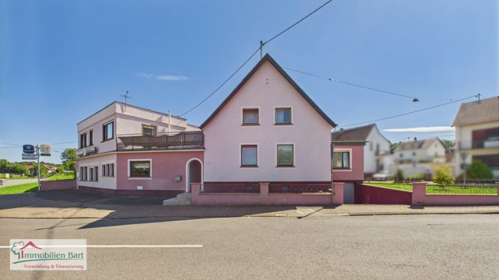 MERZIG: WOHNHAUS MIT GEWERBE IN TOP LAGE