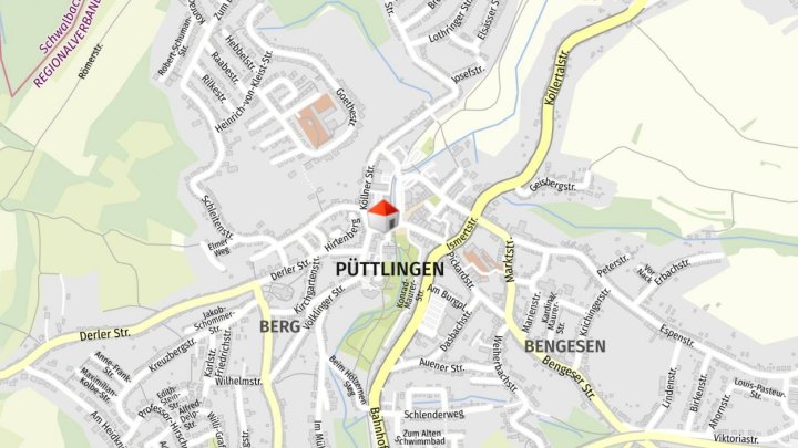 Modern und elegant gehaltene Büroräume mit Aufzug im Herzen von Püttlingen