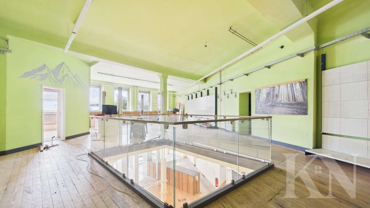 Zentrale Gewerbeimmobilie mit Wohnbereich – Sichtbarkeit und Potenzial in Heusweiler
