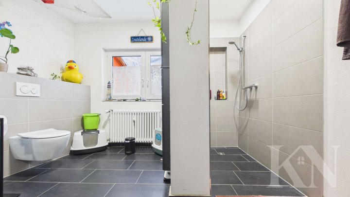 Zentrale Gewerbeimmobilie mit Wohnbereich – Sichtbarkeit und Potenzial in Heusweiler