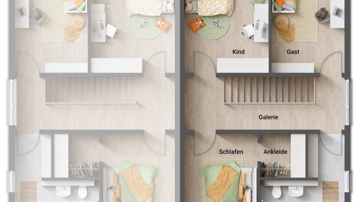 GRENZE LUXEMBURG: BEUBAU PROJEKT (DHH) MIT GRUNDSTÜCK