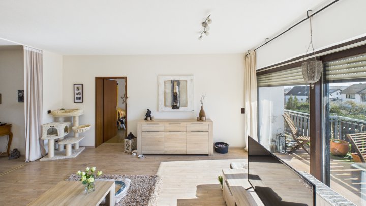 Lichtdurchflutete Eigentumswohnung in ruhiger Lage von Überherrn