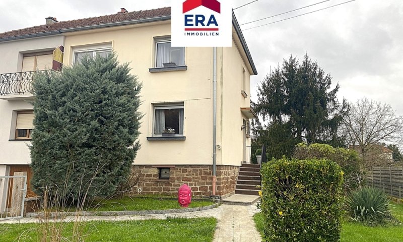 KEINE VERMITTLUNGSGEBÜHREN-DOPPELHAUSHÄLFTE IN FORBACH/FR, NÄHE SAARBRÜCKEN