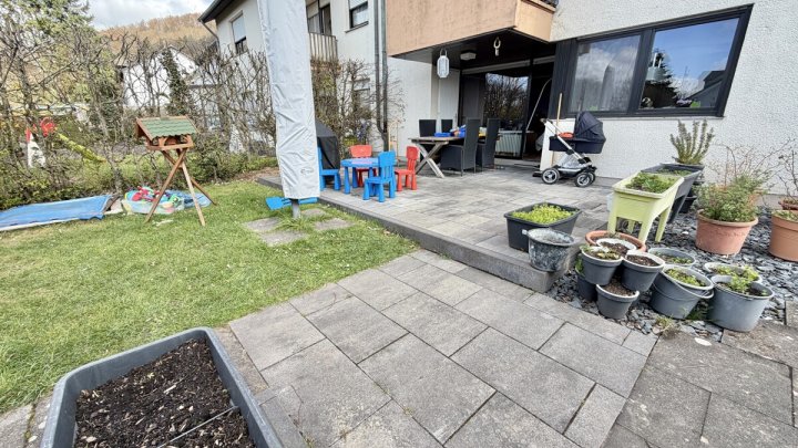 Großzügige Erdgeschoss-Wohnung mit Terrasse & Garten in begehrter Lage von Merzig