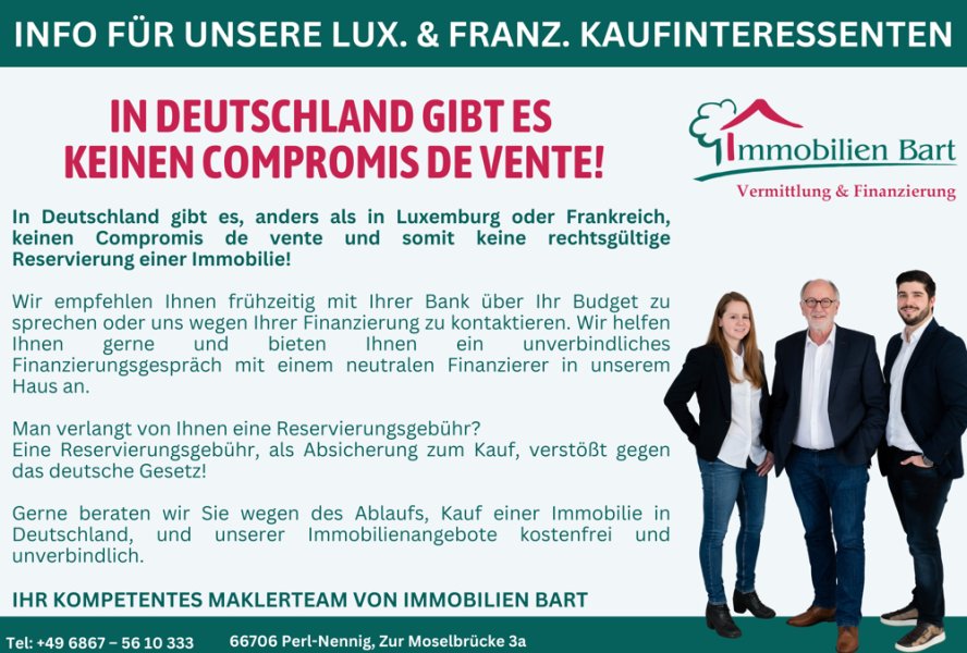 Information an unsere Kunden