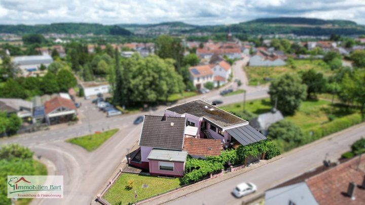 MERZIG: WOHNHAUS MIT GEWERBE IN TOP LAGE
