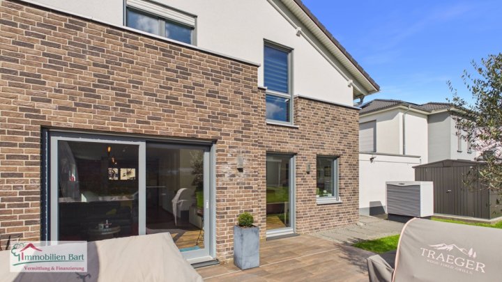 GRENZE LUXEMBURG: NEUWERTIGES A+ WOHNHAUS / 4 SCHLAFZ. / 2 BÄDER IN TOP WOHNLAGE