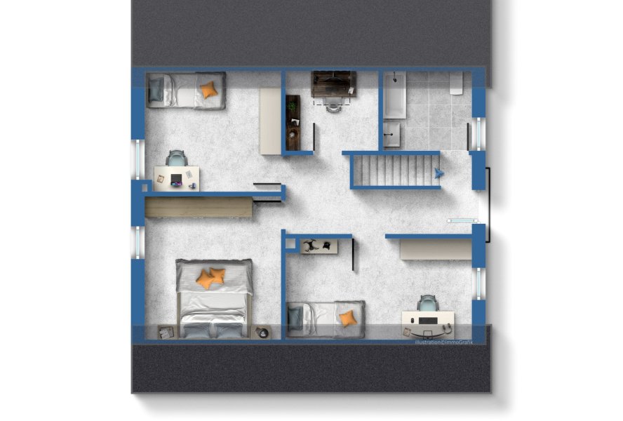 Grundriss Dachgeschoss