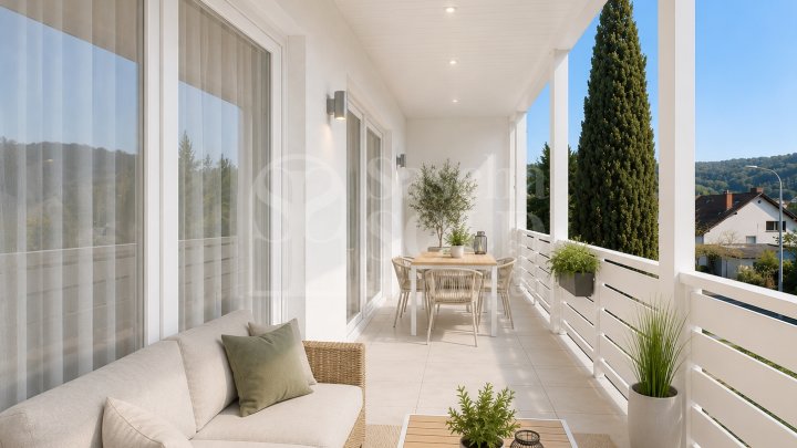 Großes Einfamilienhaus in begehrter Lage von Oberwürzbach, St. Ingbert mit Terrasse und Südbalkon