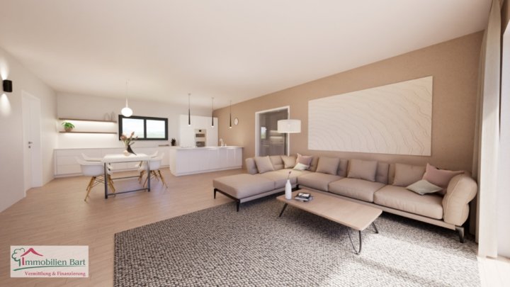 NEUBAUPROJEKT: ERDGESCHOSSWOHNUNG MIT 2 SCHLAFZIMMERN UND LOGGIA