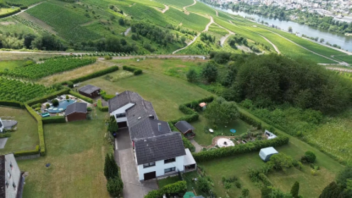 Wohnen über der Mosel: Modernisiertes Doppelangebot mit großem Grundstück