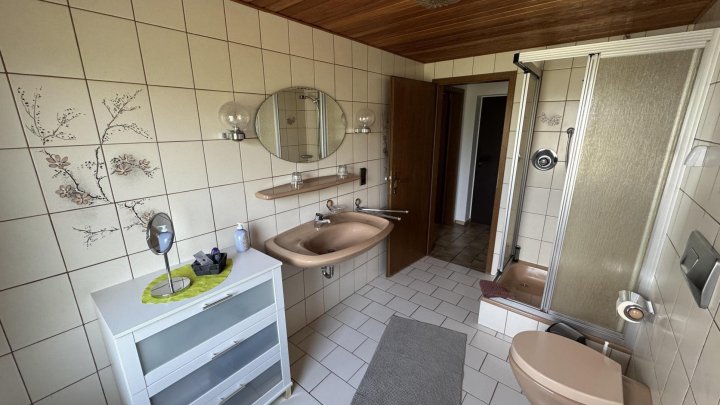 Wohnen über der Mosel: Modernisiertes Doppelangebot mit großem Grundstück