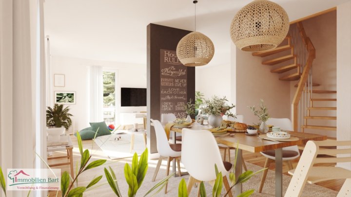 KASTEL-STAADT: NEUBAUPROJEKT MIT 586 M² EBENEM GRUNDSTÜCK