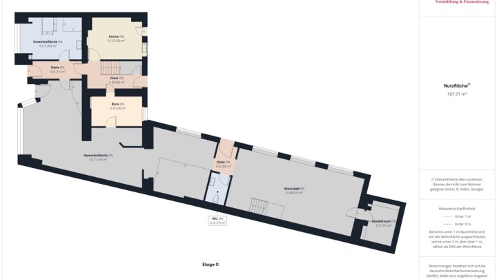 MERZIG: GUTER ZUSTAND! WOHN/- UND GESCHÄFTSHAUS MIT 430 M² WOHN-/ NUTZFLÄCHE