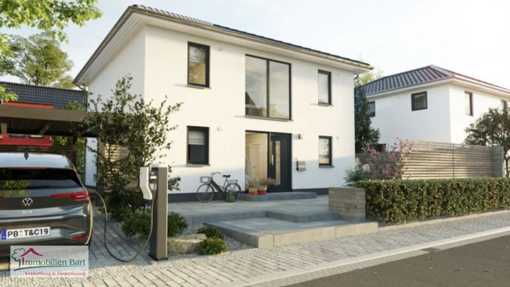 GRENZNÄHE: 21 AR BAUGRUNDSTÜCK MIT MASSIV GEBAUTER STADTVILLA