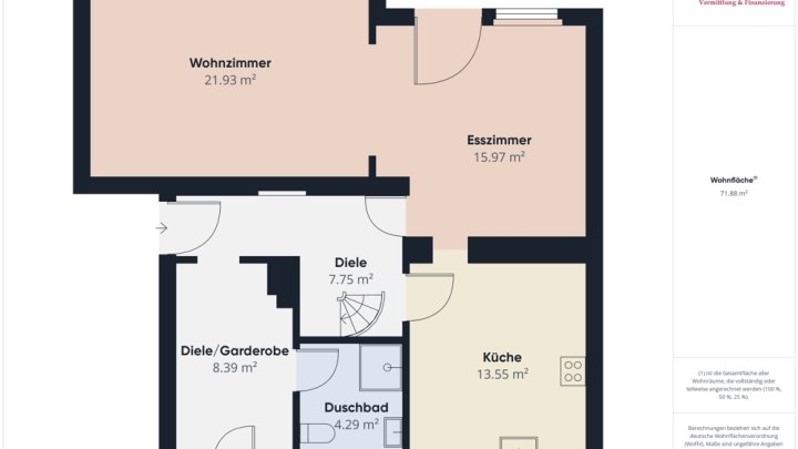 MERZIG: STADTNAHE DUPLEX-WOHNUNG MIT GARTEN UND 3 SCHLAFZIMMERN!