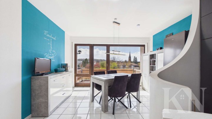 Moderne Maisonettewohnung mit Balkon & Loggia in ruhiger Lage von Friedrichsthal