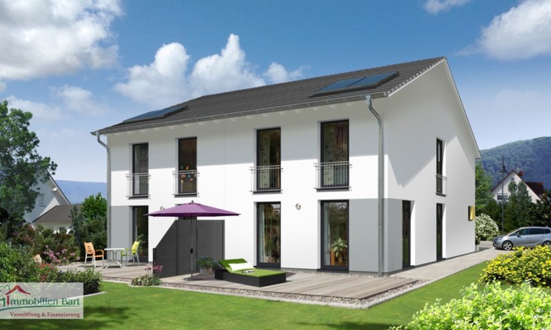 10 MIN. VON L-REMICH: MASSIVER NEUBAU DOPPELHAUSHÄLFTE MIT GRUNDSTÜCK!