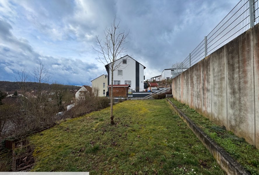 Unterer Grundstücksbereich