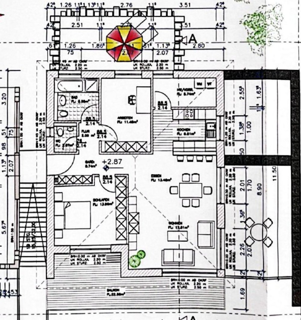 Grundriss Obergeschoss