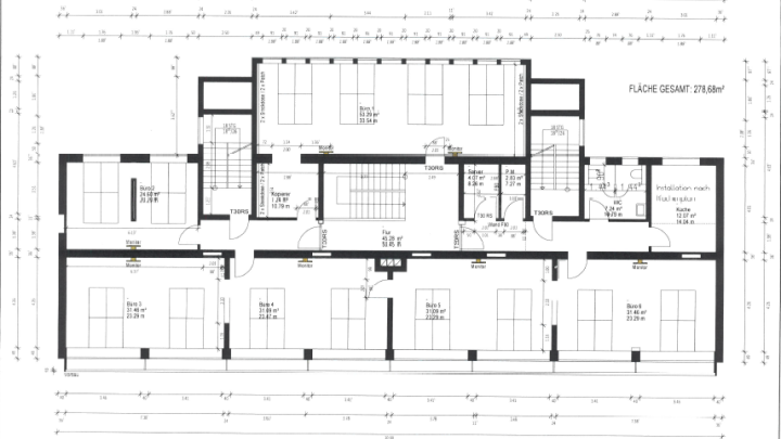 Gewerbeeinheit in Zweibrücken- 550 m² Büro-/Praxisfläche zu vermieten