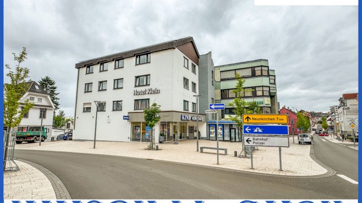 PROJEKTENTWICKLUNG - Wohn- und Geschäftshaus mit Hotel und PV Anlage in 66450 Bexbach