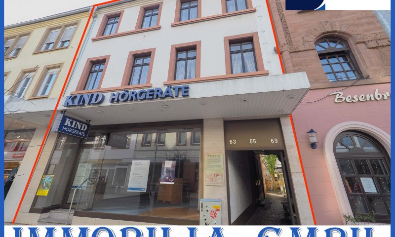 ZENTRAL - Büro/Praxisfläche/Verkaufsraum in der Fußgängerzone von 66482 Zweibrücken