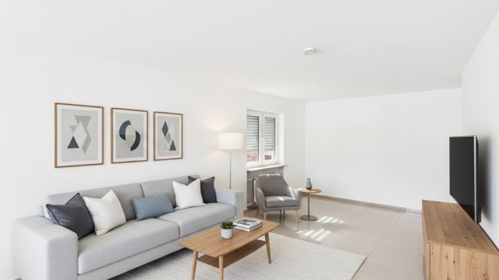 „Lichtdurchflutete Etagenwohnung mit Balkon und Garage in begehrter Südlage von St. Ingbert“