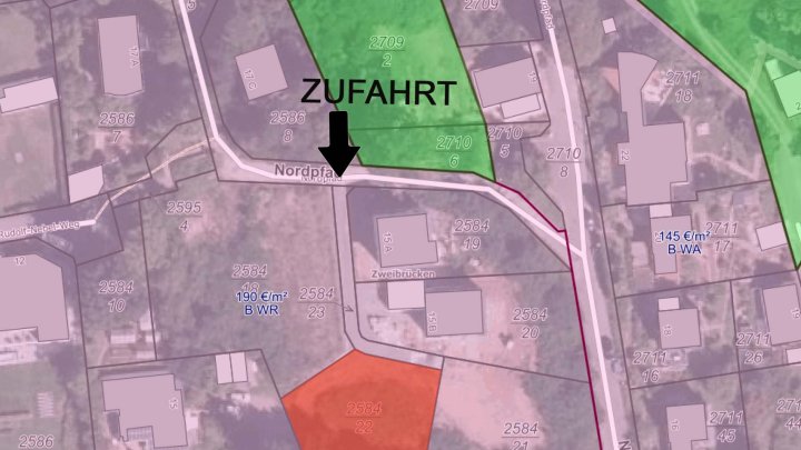 IN GUTER LAGE - Schönes Baugrundstück in einem kleinen Neubaugebiet in Zweibrücken am Kreuzberg