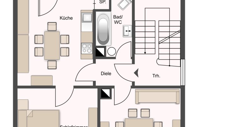 VIELFÄLTIG - Attraktive Doppelhaushälfte in bester Lage von Homburg/Kirrberg