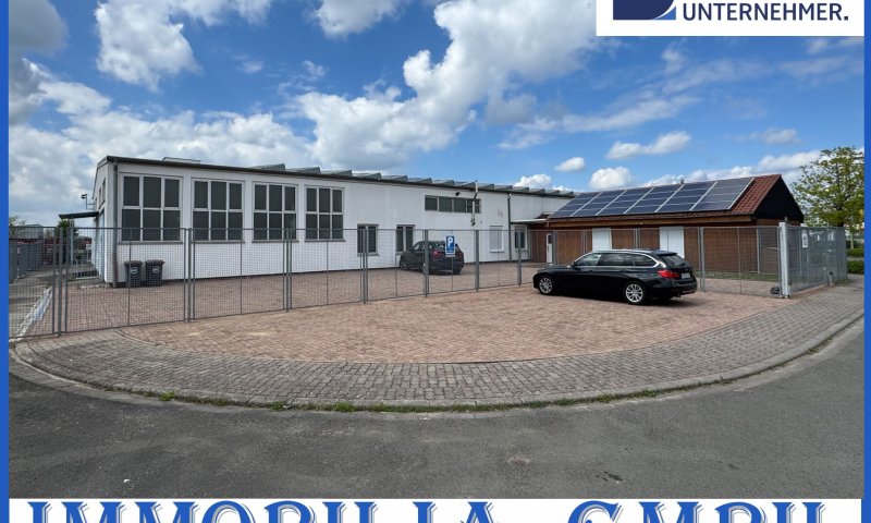 AM FLUGPLATZ - Gewerbeobjekt mit Büroflächen/Werkstatthallen/Stellplätzen in Zweibrücken